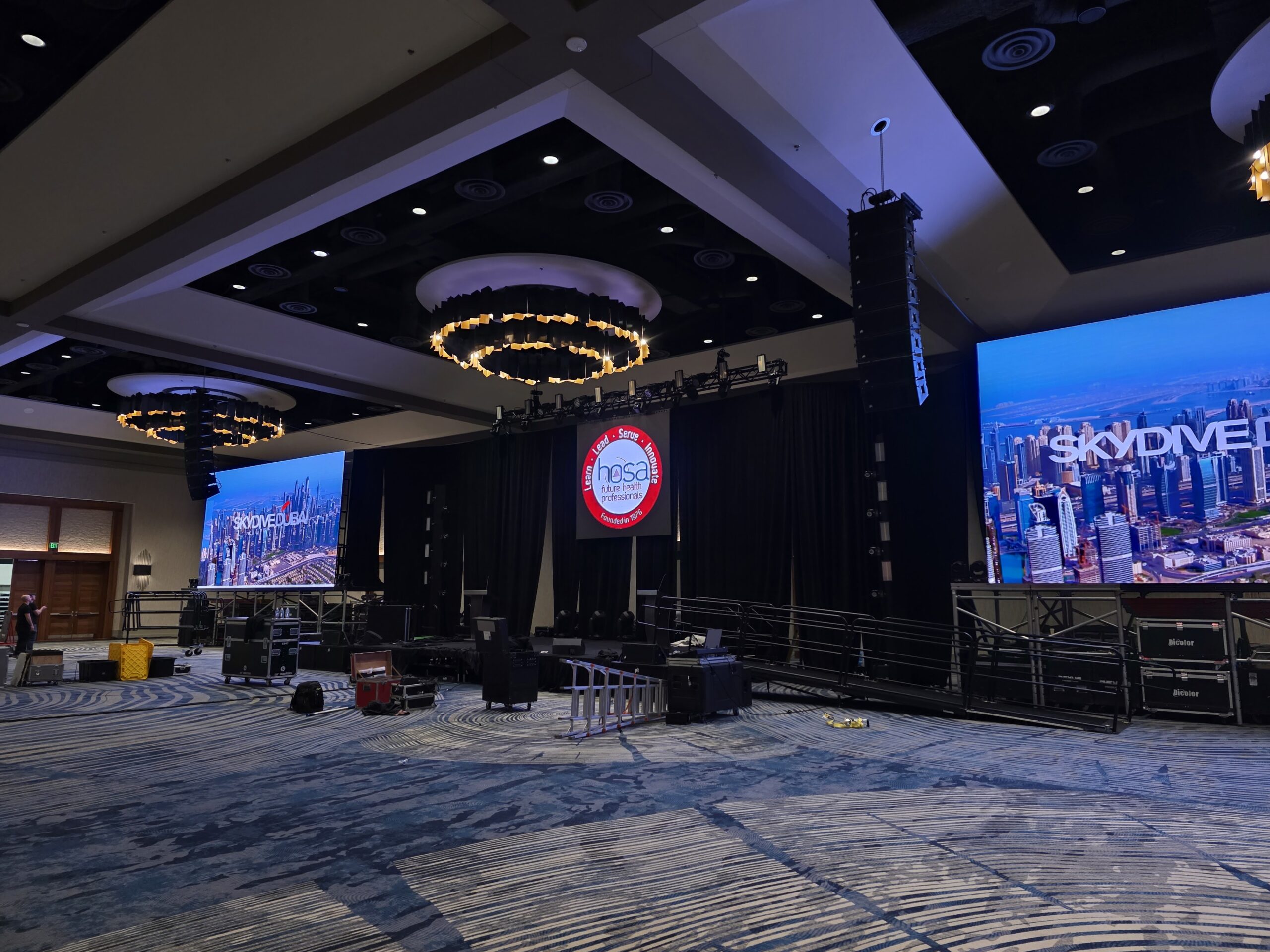 Corporate Event Production Denver — Photo: AKA Event Productions, Nexus AV, and Lost Horizons at Gaylord Rocky Mountains